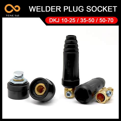 Lpo4 Welder Connector For Welding Cable Plug Socket Dkj35 50 Welding