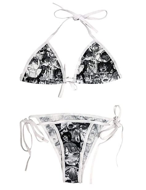 Buy Yuanmoahegao Face String Bikini Lolita Japanese Manga Sexy Lingerie