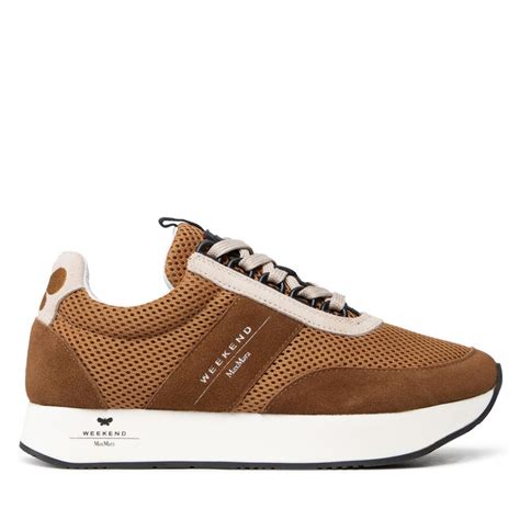 Sneakers Weekend Max Mara Raro 57610522600 Camello 006 Eschuhe De