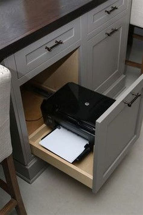 Выдвижная полка для принтера 85 фото