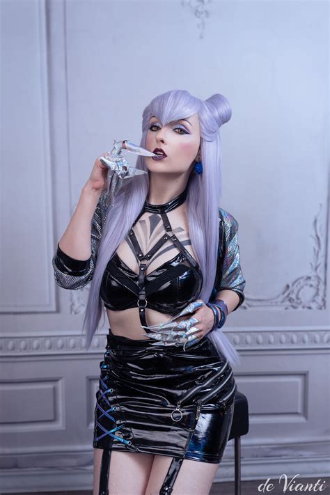 KDA ALL OUT Evelynn cosplay League of Legends | Sfondi