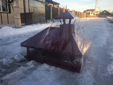 Купить колпаки на трубу дымохода, флюгарки, дымники от производителя СПБ