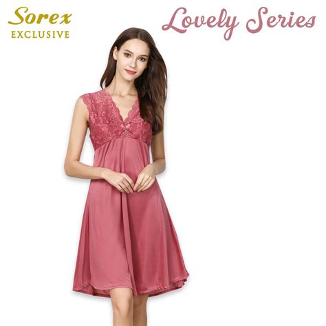 Jual Sorex Lacey Lingerie Lovely Series Baju Tidur Premium Satin Brukat Bunga Bt Indonesia