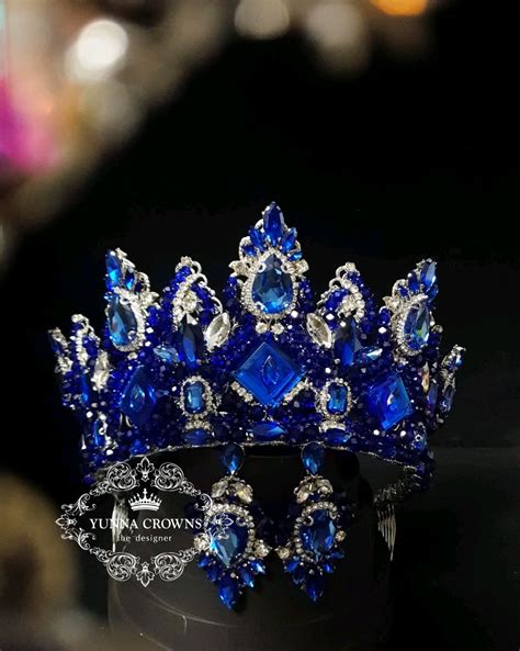 Синяя корона купить в интернет-магазине Ярмарка Мастеров по цене 7500 ...