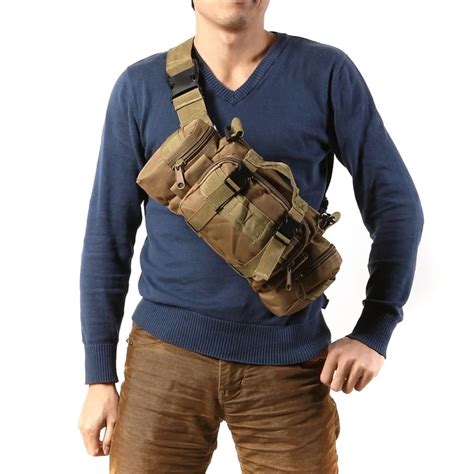 New Outdoor Military Tactical Waist Pack 3L Waterproof Oxford Molle