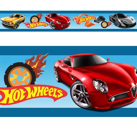 Adesivo Decorativo Border Faixa Hot Wheels Elo