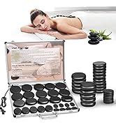 Amazon Hot Stones Massage Set 18 Pcs Basalt Hot Stones With