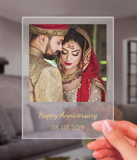 Anniversary And Birthday Plaque Customizable