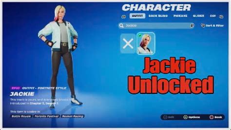 Reaching Gold In Ranked And Unlocking Jackie In Rocket Racing Fortnite