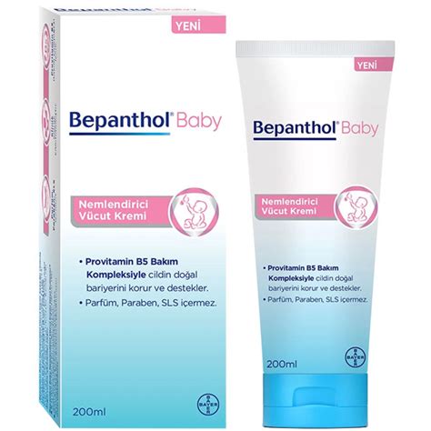 Bepanthol Baby Nemlendirici Vücut Kremi 200 ML | Nar Ecza