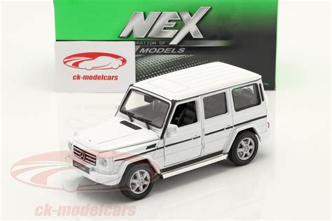 Welly 1:24 Mercedes-Benz G-Class year 2009 white 24012 model car 24012 ...