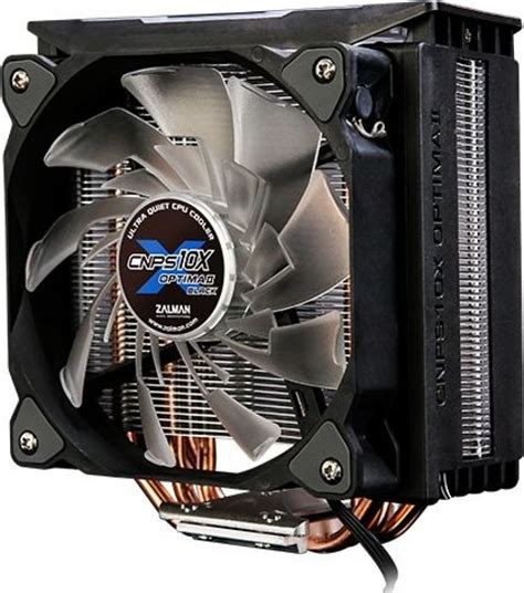 Zalman Cnps X Optima Ii Black Ultra Quiet Cpu Cooler Iway Hu