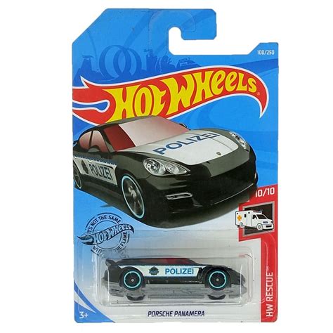 Jual Hot Wheels Porsche Panamera Polizei Hitam Hw Rescue Mainan Hotwheels Shopee Indonesia