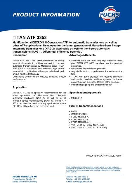 Titan ATF 3353 (MB 236.12).pdf - W124 Performance