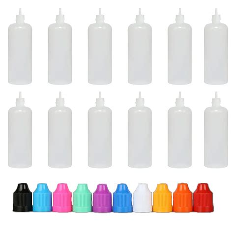 Pcs Ml Ml Empty Ldpe Plastic Squeezable Dropper Bottle E Liquid