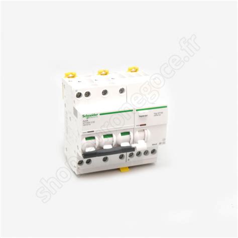 A9db3740 Acti9 Idd40n Disjoncteur Différentiel 3pn C 40a 6000a