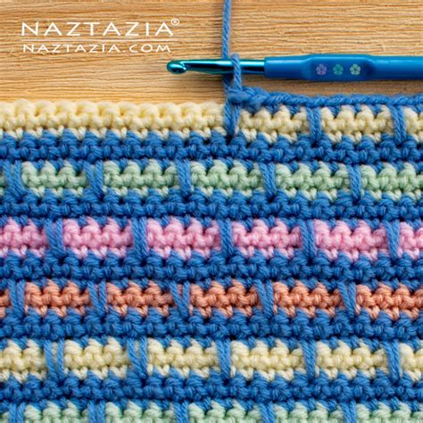 Crochet Brick Stitch Naztazia