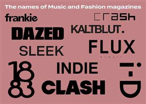 Music Magazine Names 1