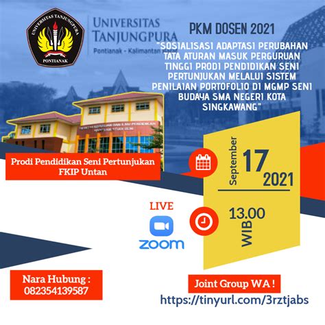 masuk prodi pendidikan seni pertunjukan melalui sistem penilaian