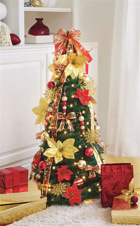 Gold Decorated Christmas Trees