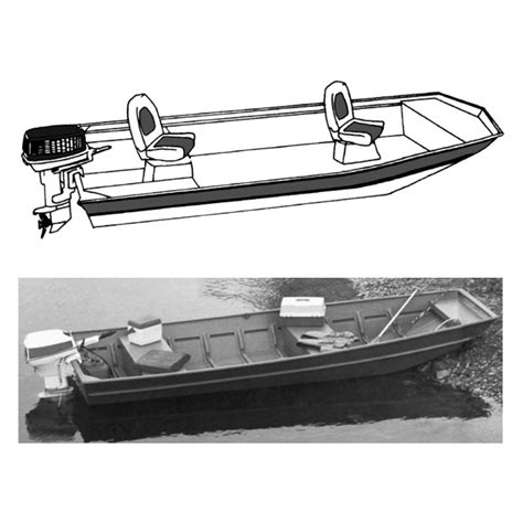 Carver® Boat Cover For Open Jon Boat