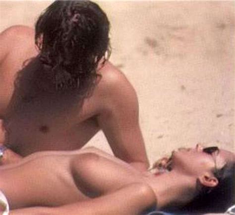 Monica Bellucci Caught Sunbathing Topless On Beach Paparazzi Shoots And Nude In Porn Pictures
