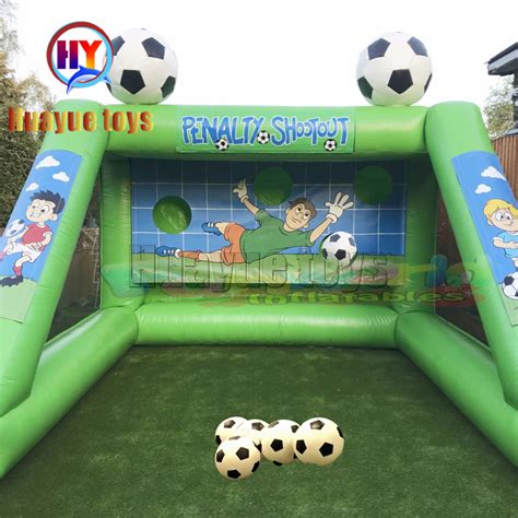 Hot Sale Inflatable Football Soccer Team Building Carnival Game