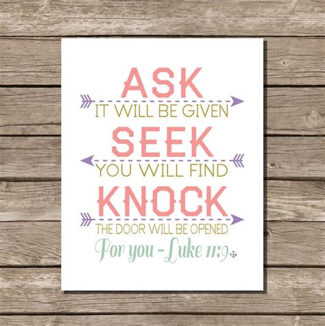 Items Similar To Luke 119 Printable Bible Verse Art Print Greeting