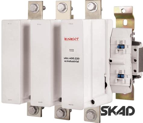 Контактор 400А, 220В, 1no E-next e.industrial.ukc.400.220 купить в ...