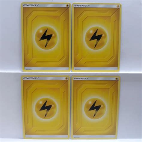 Lot De Cartes Lightning Energy Pokemon Soleil Et Lune Neuve Eur