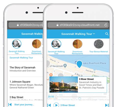 Interactive Tour Map Features Screenshot Tour Buddy Apps