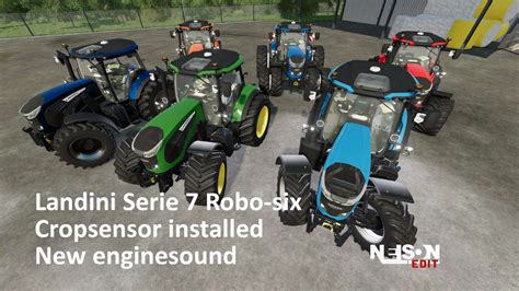 Landini Serie Robo Six Modifica V Farming Simulator Mod