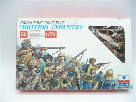 Esci British Infantry Kiber Pass Figurenschnapp De Figuren