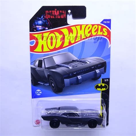 Jual Hot Wheels Batmobile Abu Abu Blister The BATMAN Shopee Indonesia