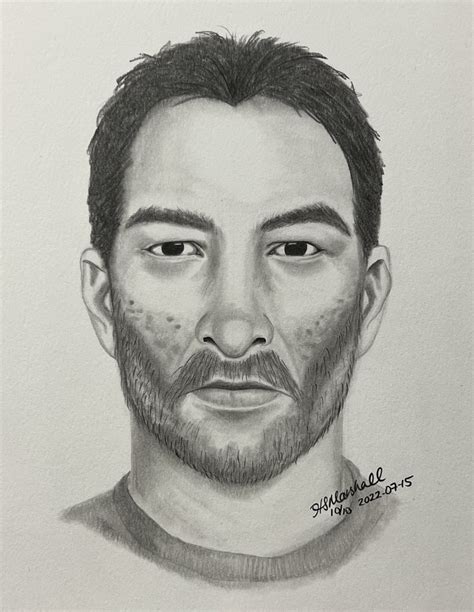 La Ronge Rcmp Release Sketch Of Suspect In Sexual Assault Investigation