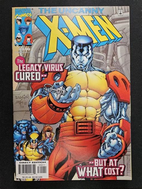 Uncanny X Men 390 NM Marvel Comics C147A Comic Books Modern Age