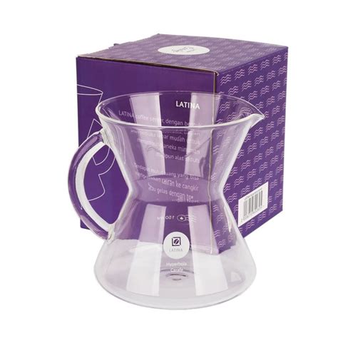 Jual Latina Hyperbola V Carafe Ml Coffee Server Decanter Ml