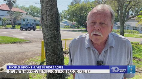 St Pete Leaders Ok Millions For Shore Acres Flood Prevention Wtsp