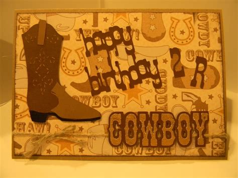 Western Cowboy Custom Birthday Card Zazzle