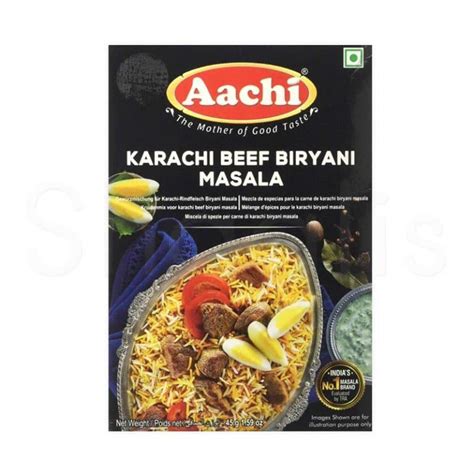 Aachi Karachi Beef Biryani Masala 45g^ – Spicewayfoods.com