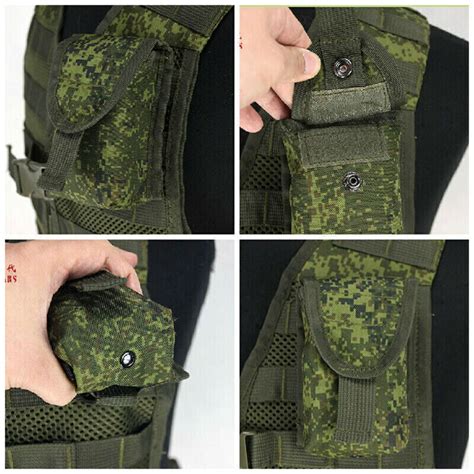 Hotus Russian Tactical Vest Sh Molle Bags Emr Combat Equipment