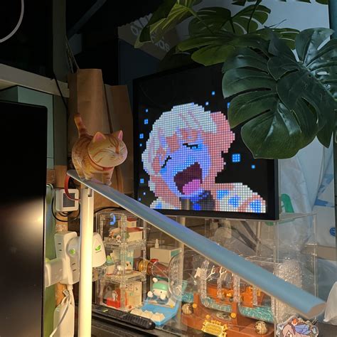 Divoom Pixoo-64 | WiFi Pixel Cloud Digital Frame | 64 X 64 LED Panel ...