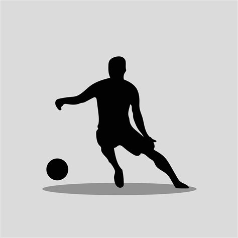 football player vector clip art  vector art  vecteezy