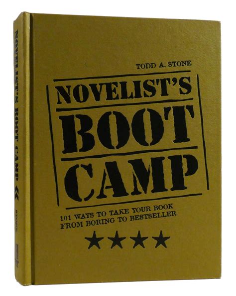 novelists boot camp  ways    book  boring