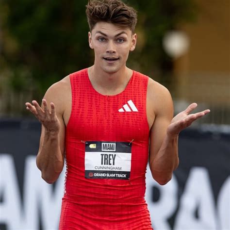 Gay Track Star Trey Cunningham Wins Big Blows Kisses