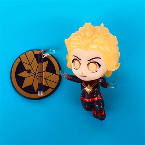 Captain Marvel Cosbaby Hot Toys Hobbies Toys Toys Games On Carousell