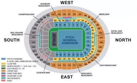 The Killers At London Emirates Stadium Ticket Prices Seating Plan