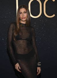 Naked Dress Hailey Bieber