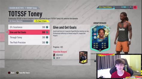 HOW TO COMPLETE TOTSSF TONEY FASTEST METHOD FIFA 20 TOTS TONEY