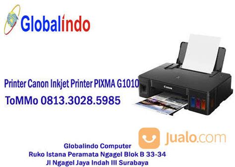 printer canon inkjet printer pixma   kota surabaya jawa timur